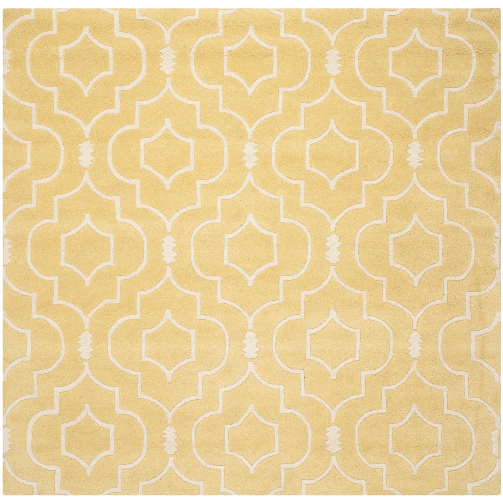 SAFAVIEH Handmade Chatham Cvetka Modern Moroccan Wool Rug