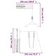 preview thumbnail 11 of 17, vidaXL Swing Set Outdoor Backyard Wooden Playground Equipment for Kids Age 3-8