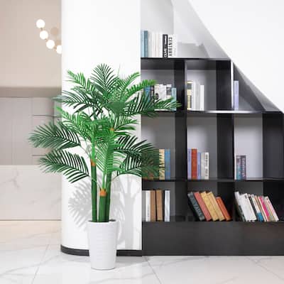5ft. Golden Cane Palm Artificial Tree - Green