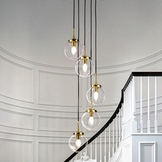 Corner chandelier lamp on sale