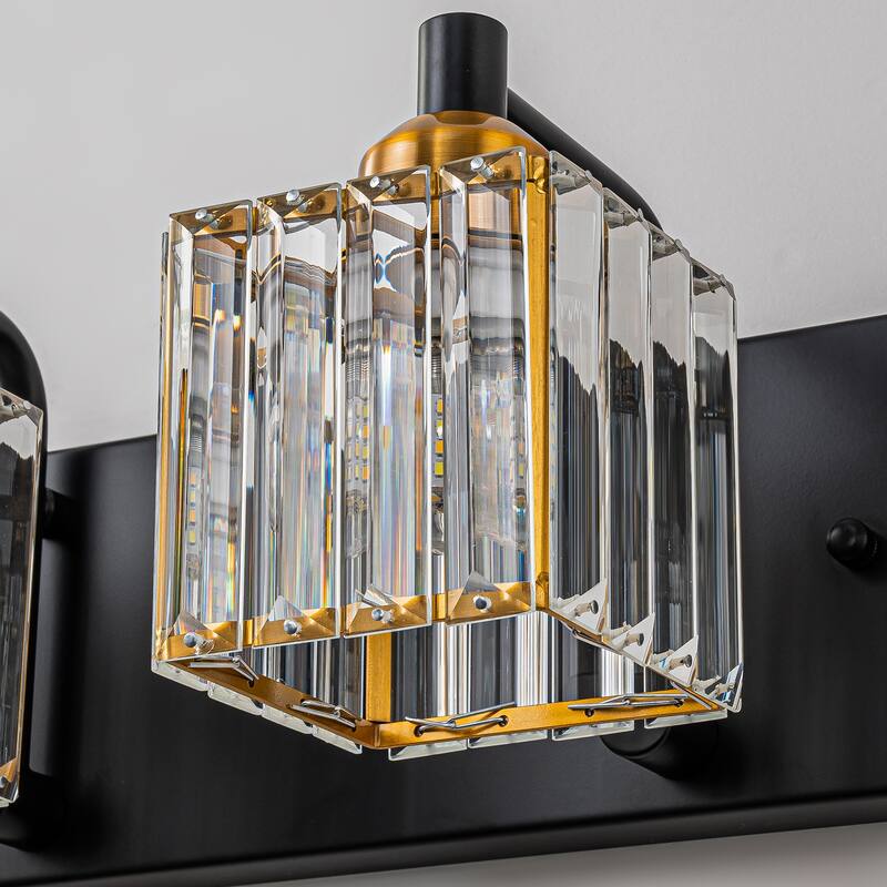 Modern 3/4/5-lights Crystal Bathroom Light Fixtures