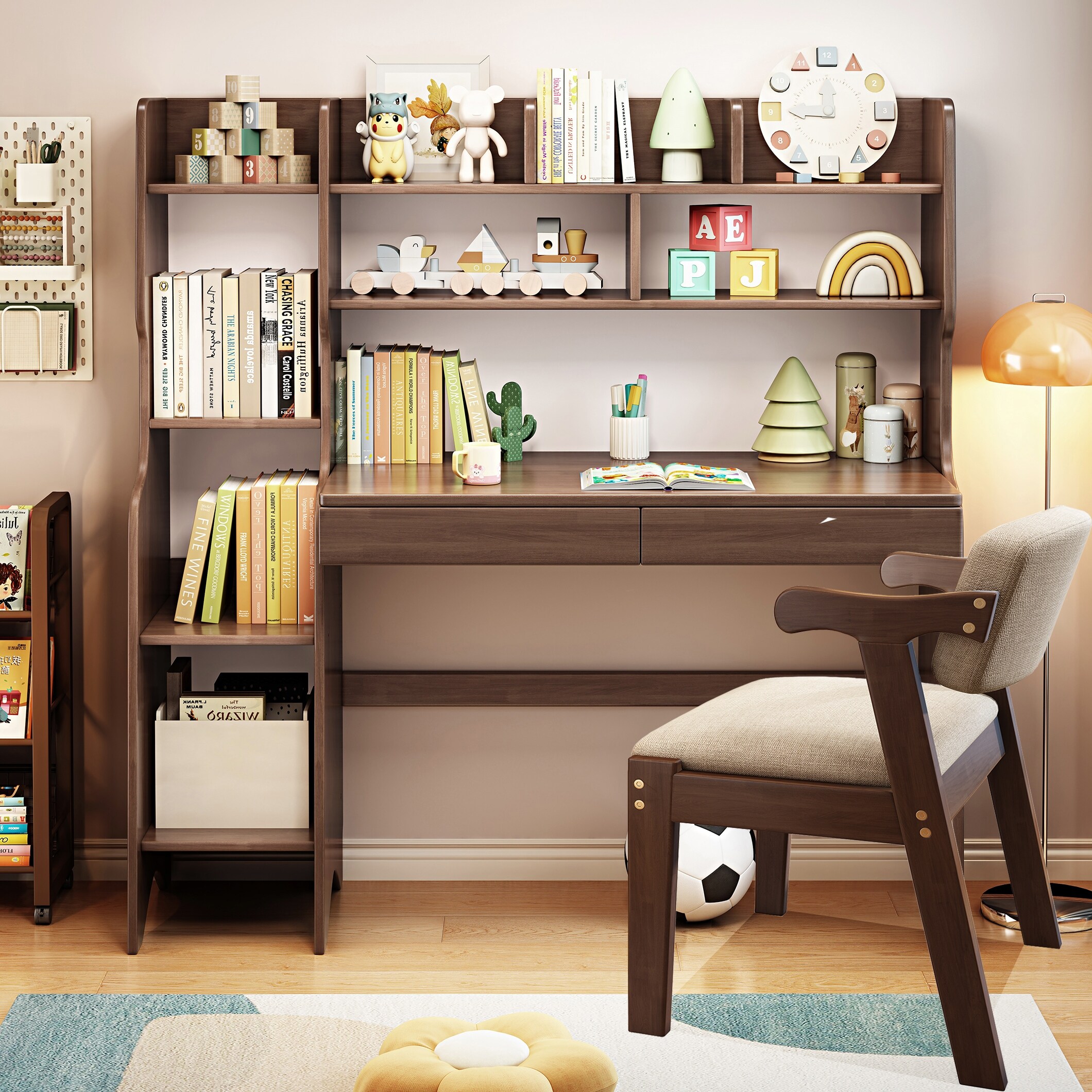 Simple wooden study table sale