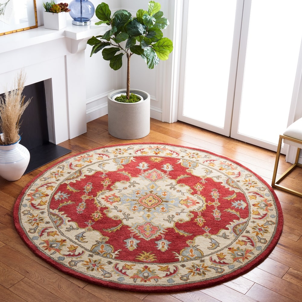 SAFAVIEH Handmade Antiquity Hillie Traditional Wool Rug