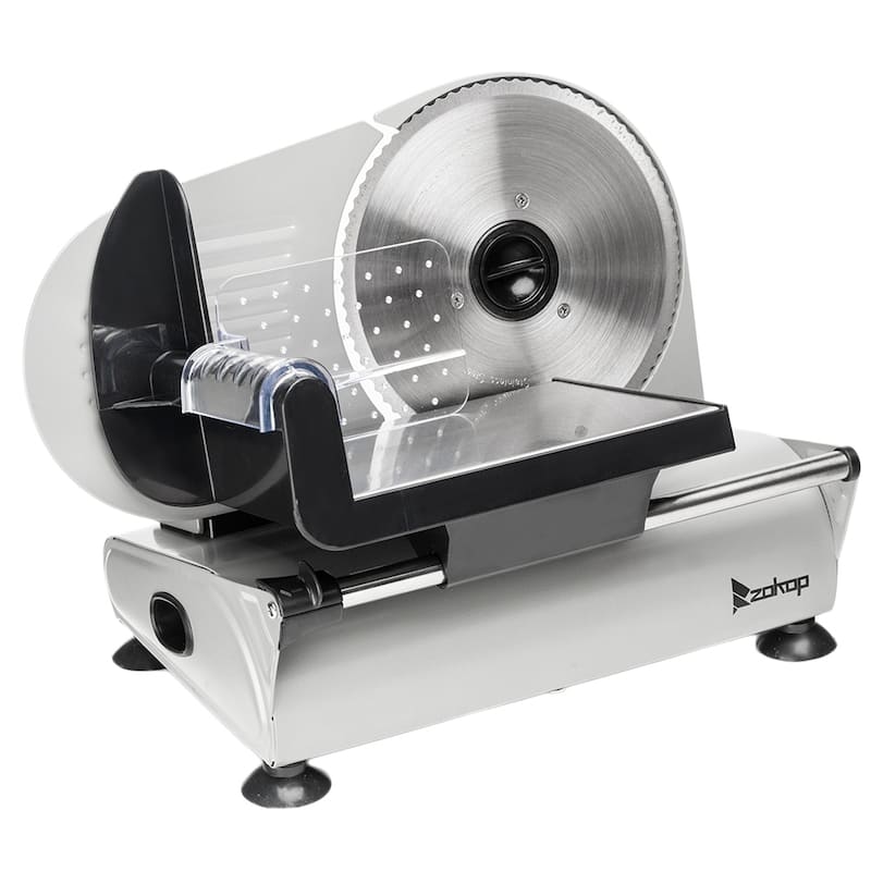 110V/150W 7.5" Semi-automatic Gear Cutter Deli Food Machine Meat Slicer - Belt Transmission