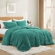 preview thumbnail 9 of 27, Flannel Fleece Plush Fuzzy Comforter Set Fluffy Winter Bedding Set with 2 Pillowcases