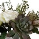 preview thumbnail 4 of 3, Uttermost Belmonte Floral Bouquet and Vase