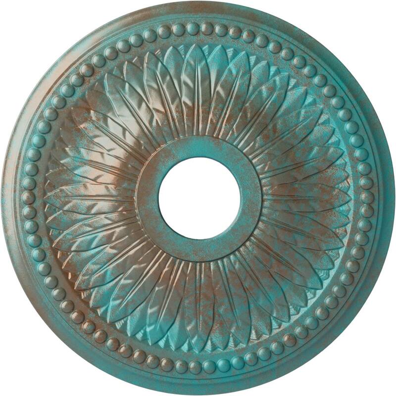 18"OD x 3 3/4"ID x 1 1/2"P Bailey Ceiling Medallion