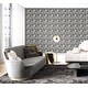 preview thumbnail 12 of 14, Seabrook Designs Jazz Faux Skin Non-Woven Unpasted Wallpaper