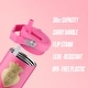 preview thumbnail 10 of 13, Juicy Couture Flip Flow Hydration Stainless Steel Screw Top Tumbler with Flip Straw and Carry Handle