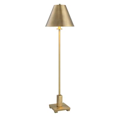 Uttermost Pilot Brass Buffet Lamp - 10 W x 36.5 H x 10 D (inches)