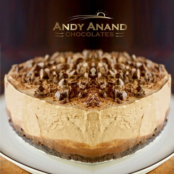 Mocha Espresso Cheesecake 9" With 2nd Day Shipping (3 lbs)