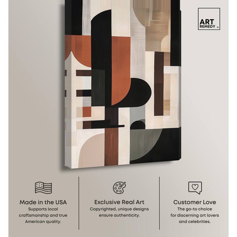 Jahns' Abstraction I Canvas by Art Remedy, Gallery Wrapped