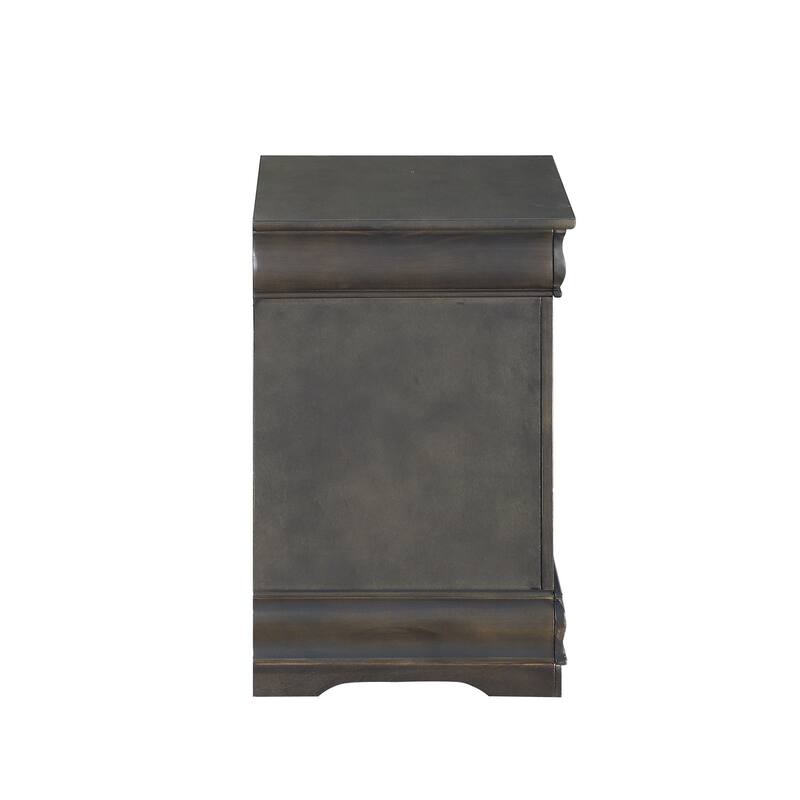Modern Nightstand with Drawers