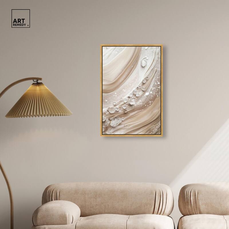 Viscous Veils II Canvas by Art Remedy