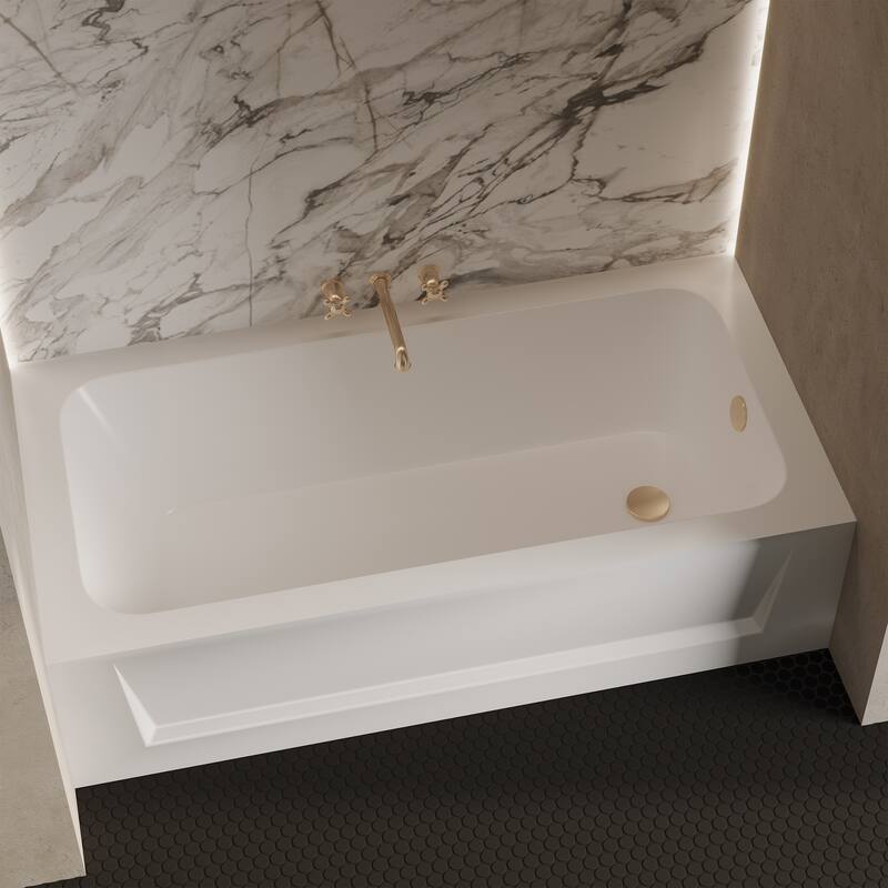 Virage 60" x 30" Alcove Bathtub with Apron