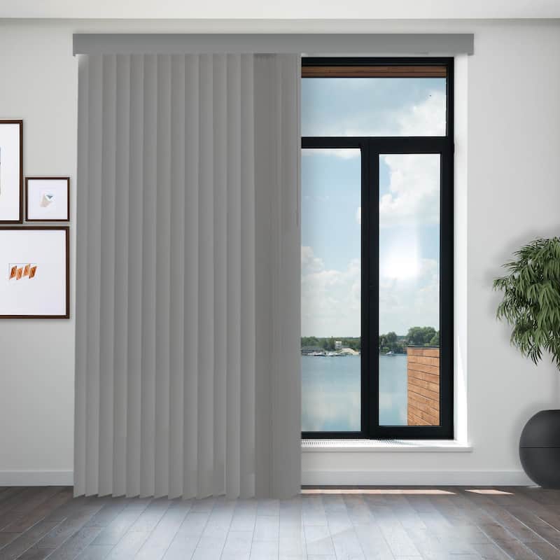 Cordless Vertical Blinds Oxford Alabaster
