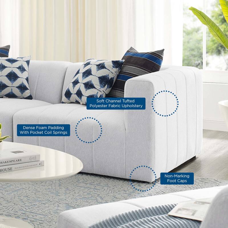 Bartlett Upholstered Fabric Upholstered Fabric 2-Piece Loveseat