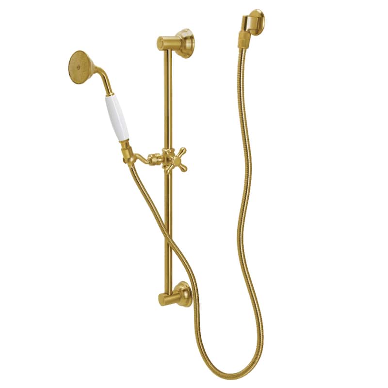 Kingston Brass Made To Match Hand Shower Combo with Slide Bar