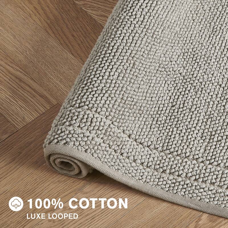 Hunter Luxe Looped Cotton Bathmats