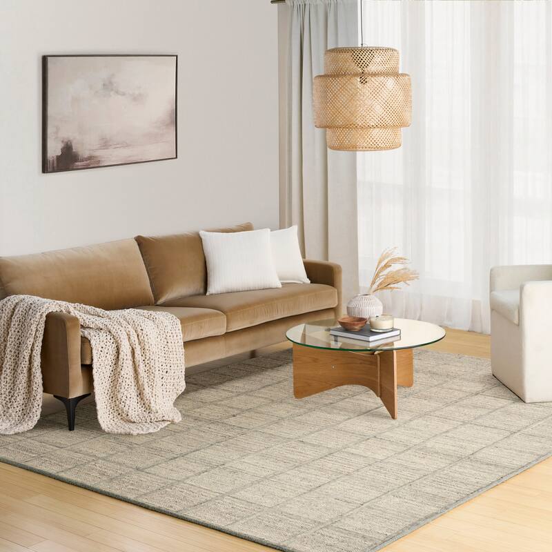 DKNY Pure Framework Indoor only Geometric Area Rug