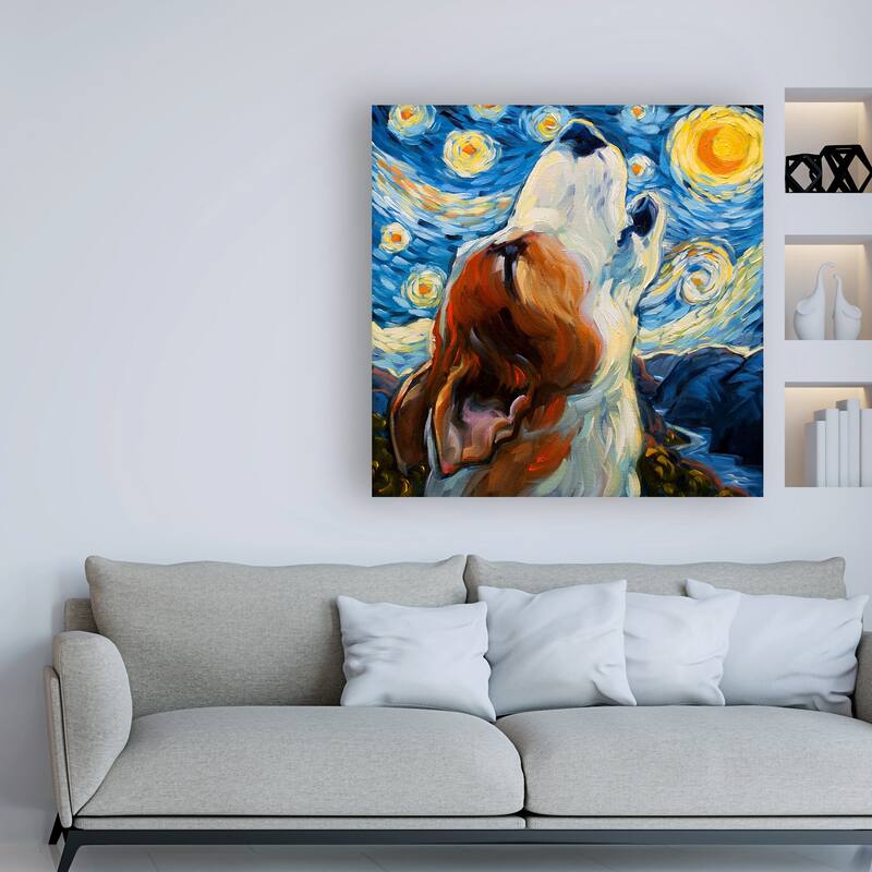 CR Townsend 'Sing Starry Night' Canvas Art