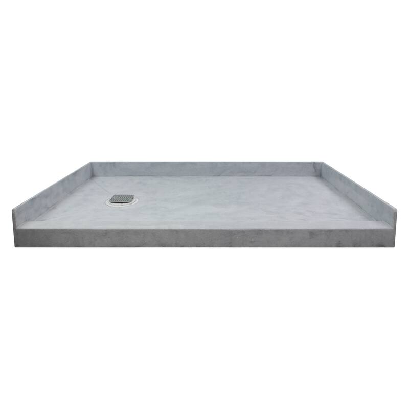 Transolid FTT6030C Ready to Tile 60 L x 30 W Shower Base in Dark Grey