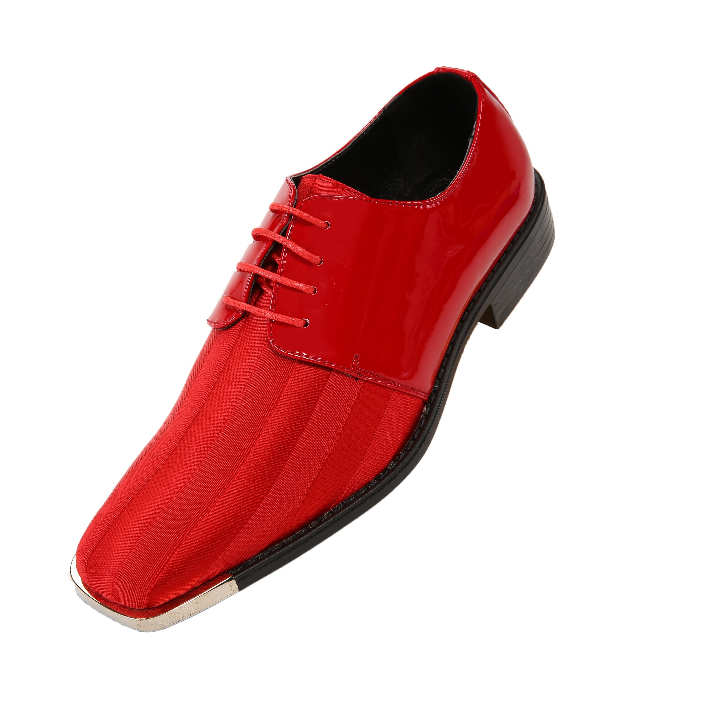 Shop Viotti Men S Formal Oxford Dress Shoe Striped Satin And