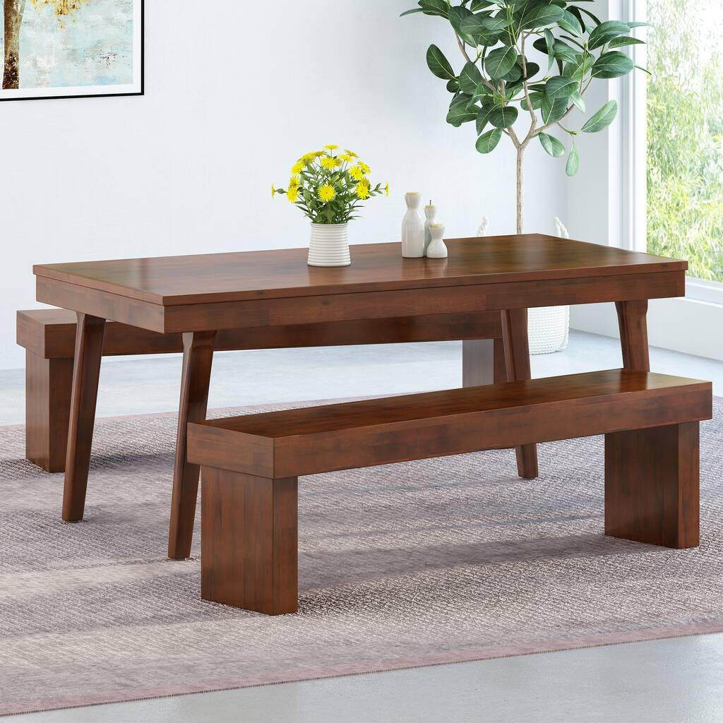 Greenway 3-piece Wood Dining Set by Christopher Knight Home