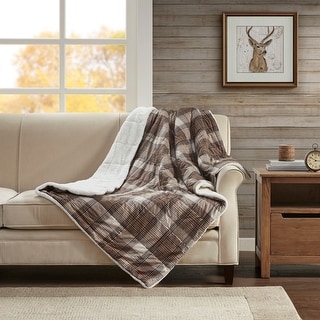 Woolrich down throw on sale