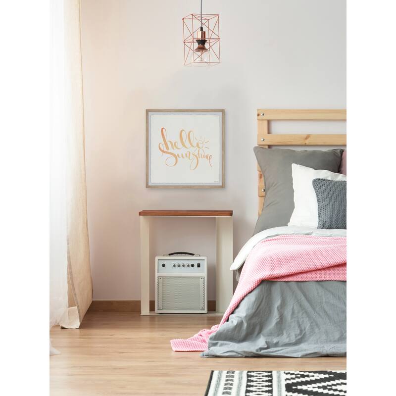 Hello Sunshine II Framed Wall Art, Elegant Home Touch - Sophisticated Artwork for Refined Décor