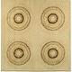 preview thumbnail 42 of 57, SAFAVIEH Handmade Soho Panajota Deco Wool Rug 6' Square - Beige/Gold - Square