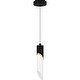 preview thumbnail 1 of 7, Alys 1-Light Integrated LED Matte Black Mini Pendant