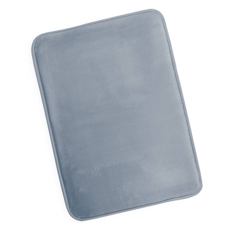 Clara Clark Ultra Soft Plush Bathroom Rug - Non-Slip, Velvet, Memory Foam Bath Mat - Set of 2