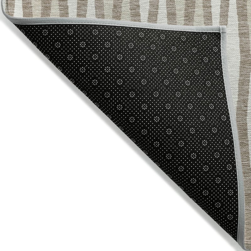 Machine Washable Indoor/ Outdoor Chantille Contemporary Mosaic Rug