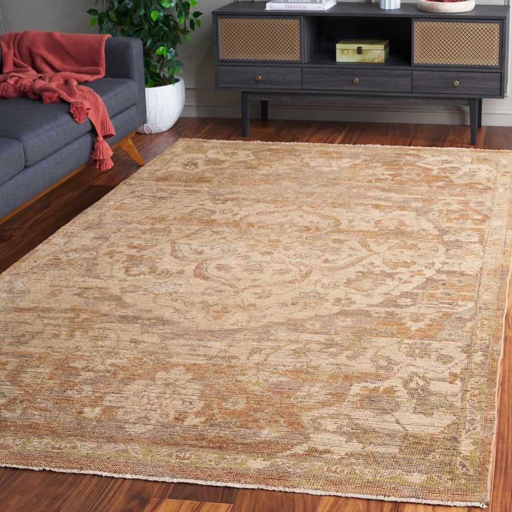 SAFAVIEH Hand-knotted Izmir Babeth Traditional Oriental Wool Rug with