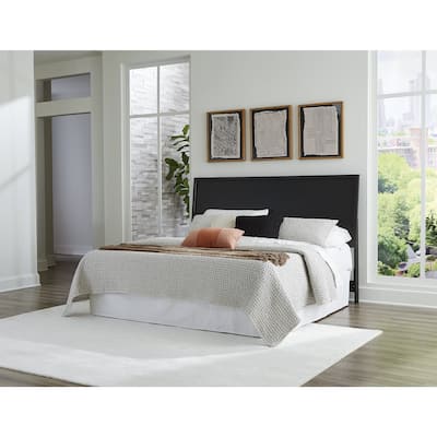 Signature Design by Ashley Danziar Black King Panel Headboard