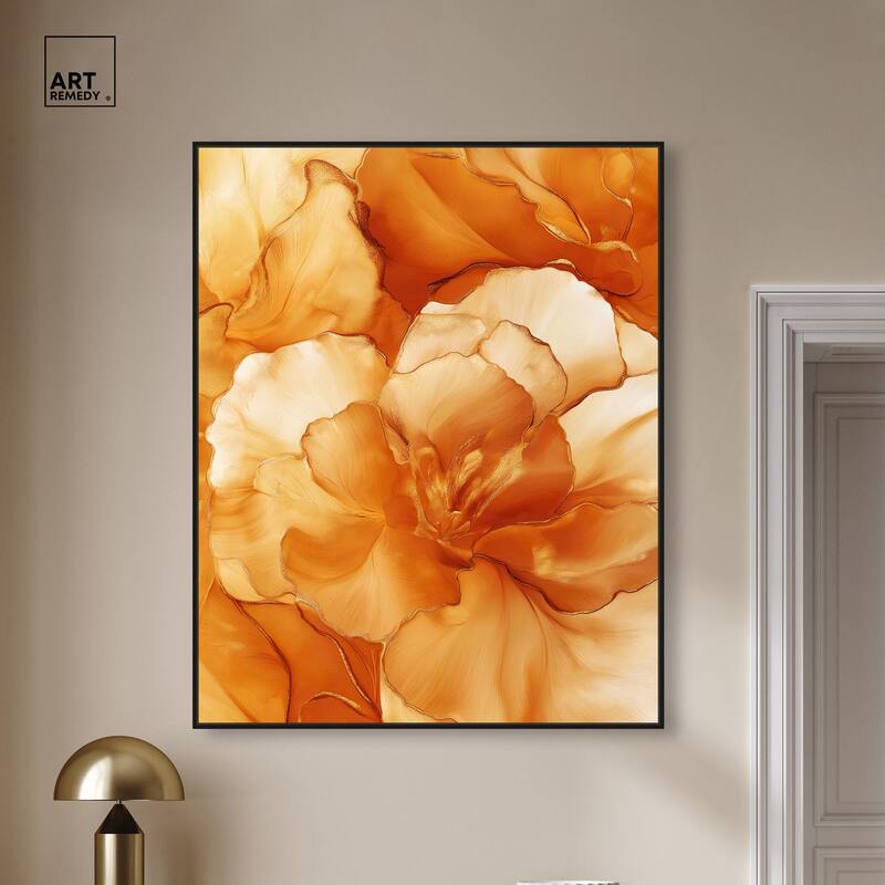 Sunlit Bloom I Canvas by Art Remedy