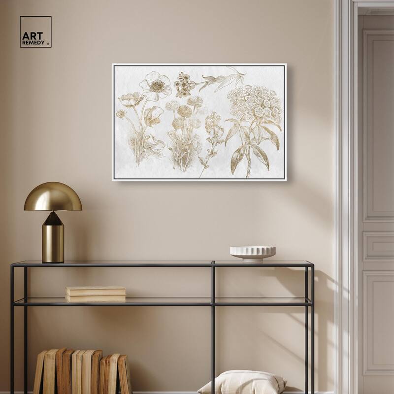 Floral Selection Canvas by Art Remedy