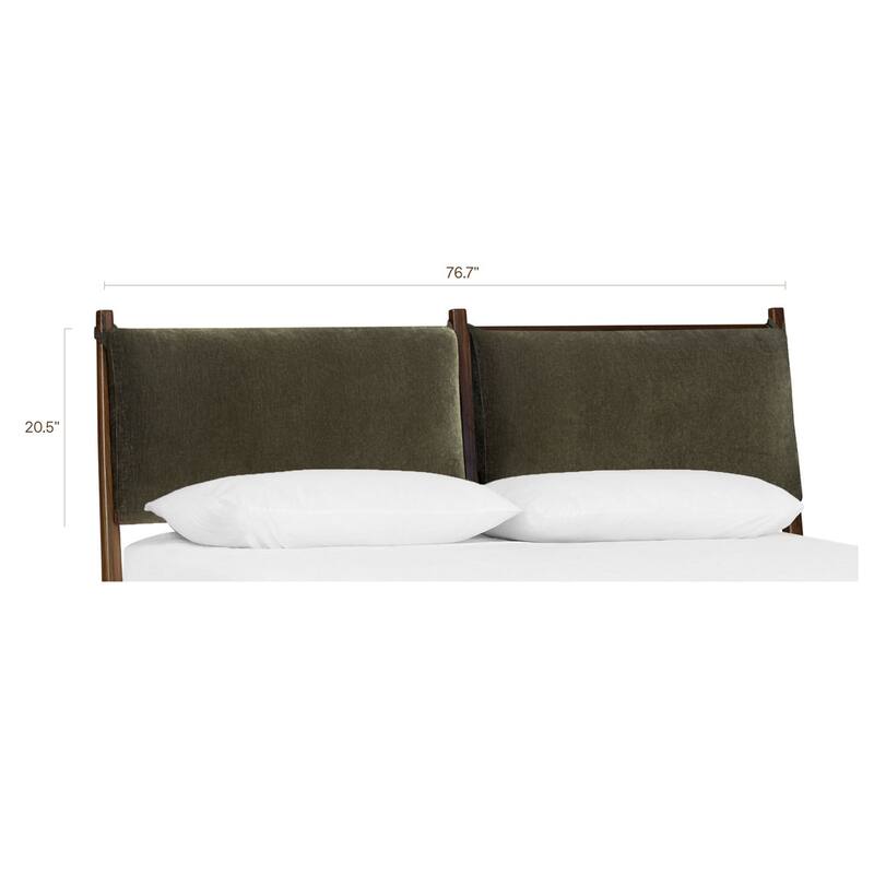 Poly & Bark Truro Fabric Bed Headboard Cushion Set
