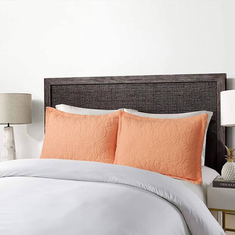 Porch & Den Manor Embroidered Pillow Sham (Set of 2)