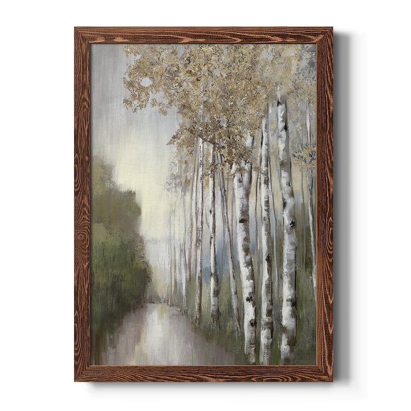 Woodland Walk Neutral-Premium Framed Canvas - Ready to Hang