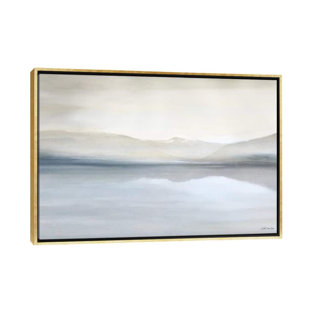 iCanvas "Lake Majesty" by Stellar Design Studio Framed Canvas Print
