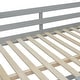 preview thumbnail 16 of 14, Low Bunk Beds Full Over Full Wood Bunk Bed Frame Floor Bunkbed for Kids Toddlers Boys Girls Teens' Bedroom Dorm