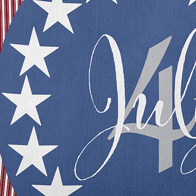 July Four Decorative Throw Pillow