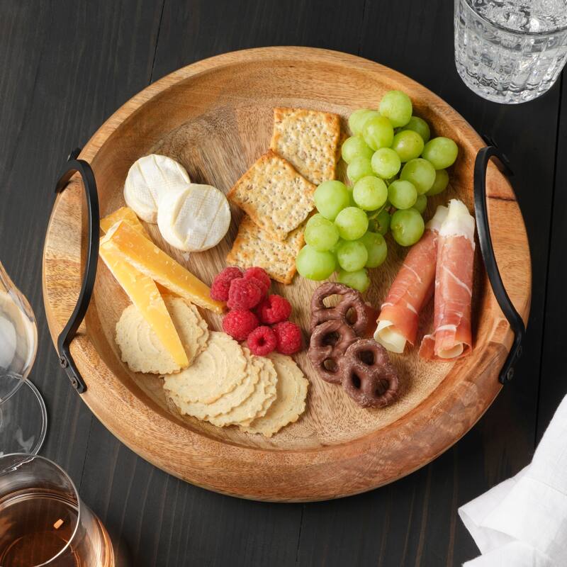 Mikasa Gourmet Basics Knox Mango Wood Serving Tray