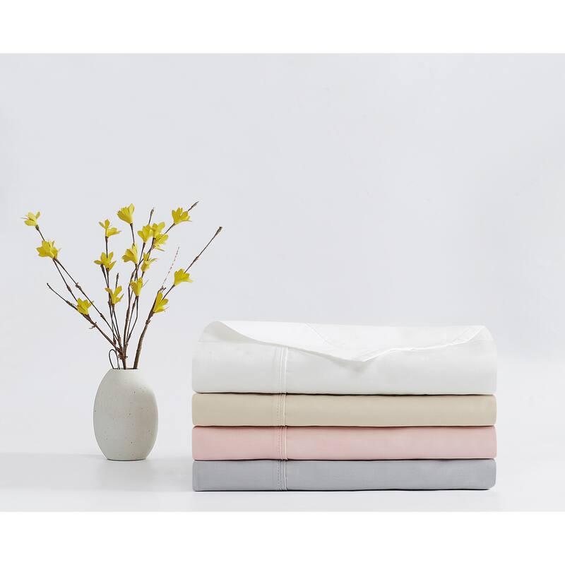 Badgley Mischka Cotton Sateen Pillowcase Pair