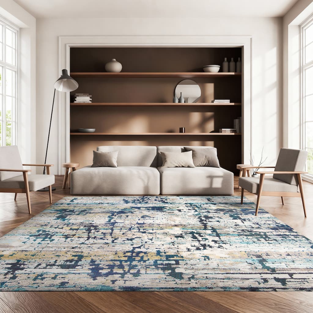 SAFAVIEH Madison Evangelina Modern Abstract Rug