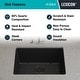 preview thumbnail 7 of 8, Lexicon Undermount Quartz 23 Inch Single Bowl Kitchen Sink Kit