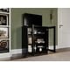 preview thumbnail 18 of 35, Palace Imports 100% Solid Wood TV Stand with Clear Glass Doors for TVs up to 32"