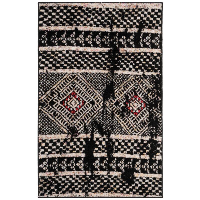 SAFAVIEH Adirondack Goldie Moroccan Boho Distressed Rug